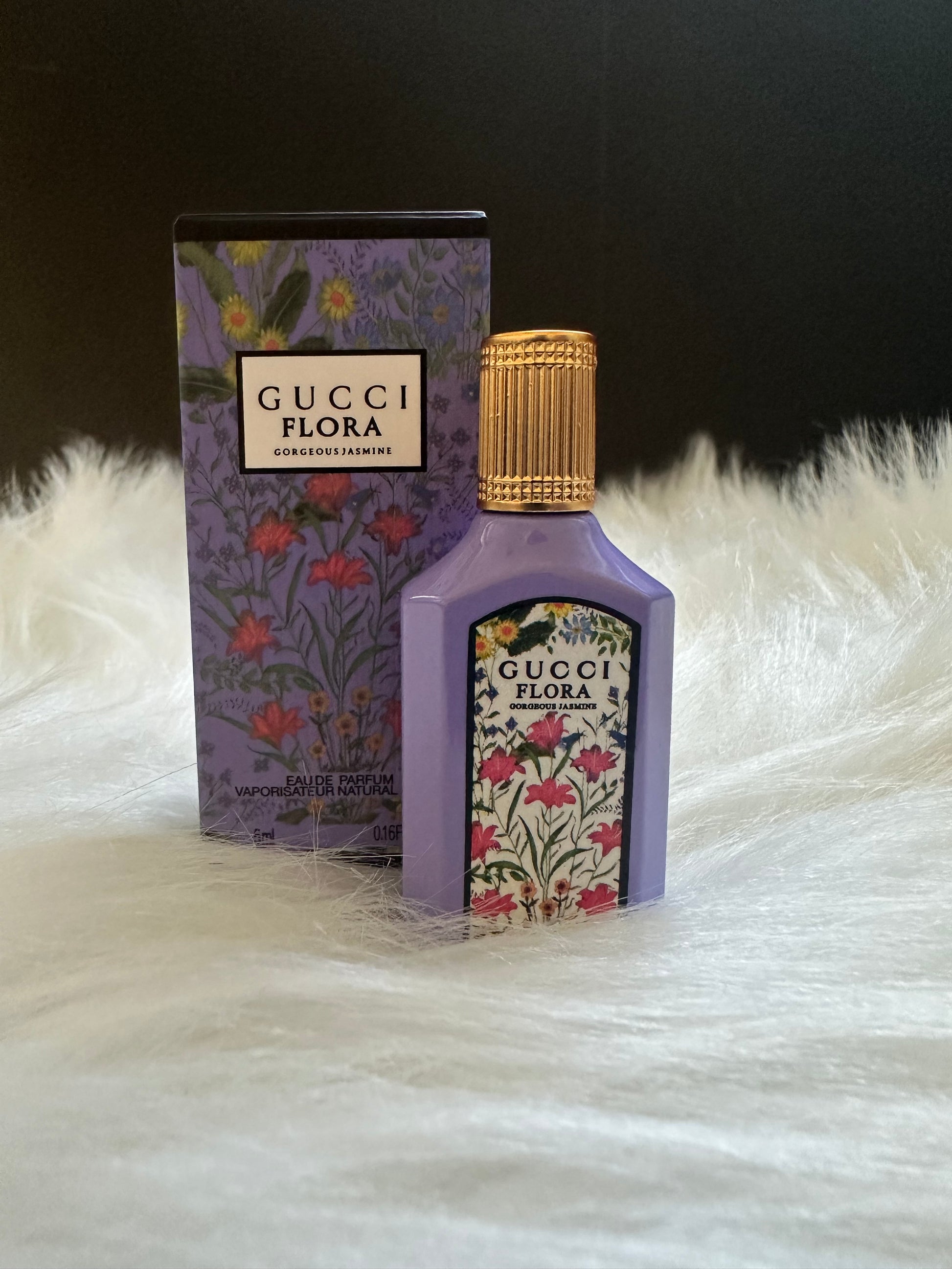 Gucci Flora Gorgeous Violet Eau de Parfum – Elegant & Floral 5 ml Miniature Bottle